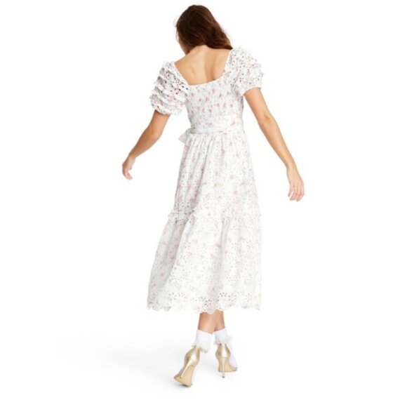 LoveShackFancy x Target Clementine Eyelet Dress Size 2 - Picture 3 of 6